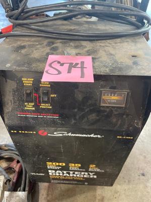 S74-Dollie, battery charger and jumper cables