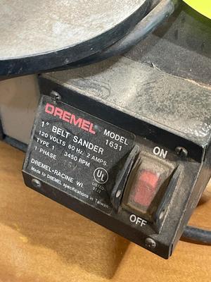 S102-Dremel 1 inch belt sander