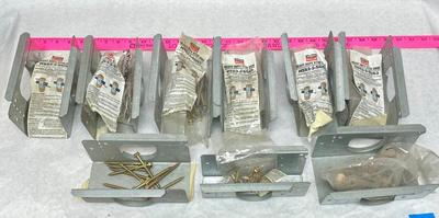 Lot of 9 Simpson Heavy Duty Stud Shoes HSS2-2-SDS3 - New In Packages