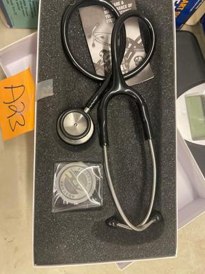 A23-stethoscope, scale, heating pad, plus extras
