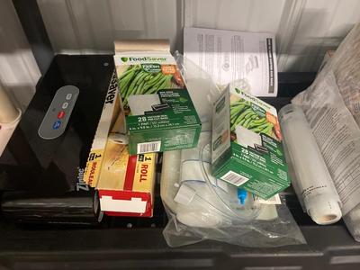 A36-food favor and bags, mylar bags, and oxygen absorbers, plus extras
