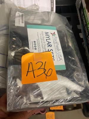 A36-food favor and bags, mylar bags, and oxygen absorbers, plus extras