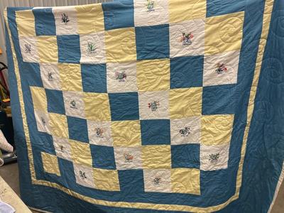 A46-Three Quilts
