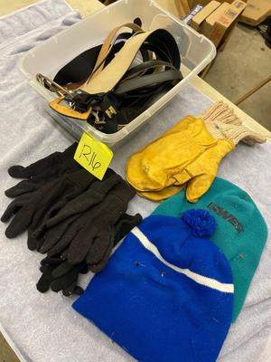 R16-hats, gloves, belts