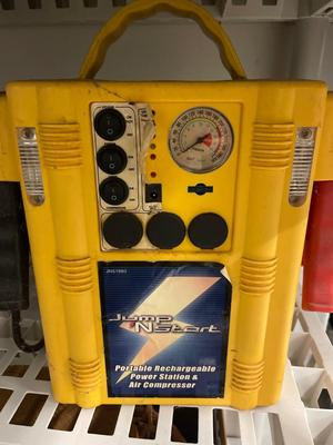 R17-portable power station, and air compressor