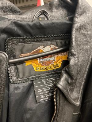 R19-Harley Davidson jacket, Northface jacket, plus extras