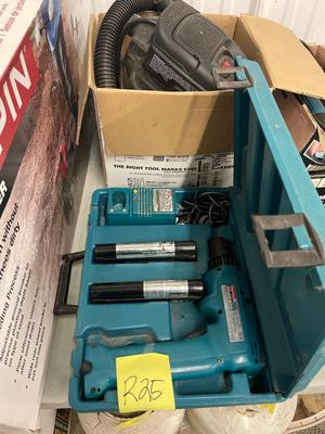 R25-Makita Set plus Shop vac