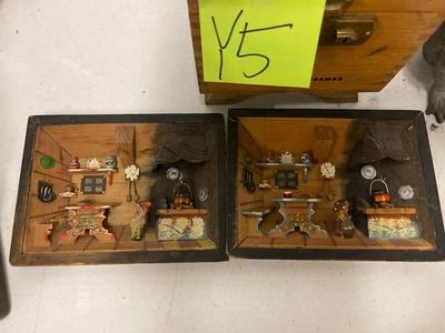 Y5-shoe shining box, decor, etc.