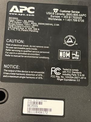 Y14-emergency back up and sump pump