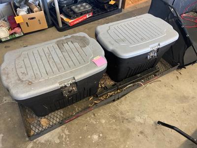 Z5-Utility Rack and 2 totes