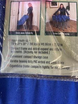 Z13-Bed frame and air mattress