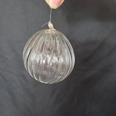 Blown Glass Ball Ornaments (LR-BB)