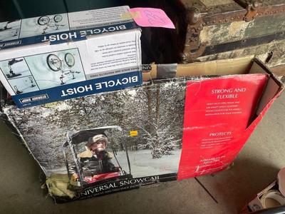 Z39-snow cab and bicycle hoist