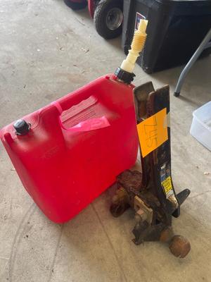 Z45-Gas can and Hitch