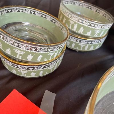 60s Jasperware serving items