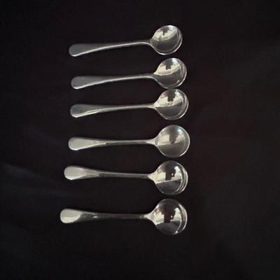 Collection of Salt Cellars and Spoons (LR-BB)