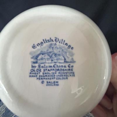 Salem China Co. English Village Ironstone Set (LR-BB)