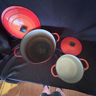 Two Flame Le Creuset Ovens (HC-BB)