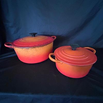 Two Flame Le Creuset Ovens (HC-BB)