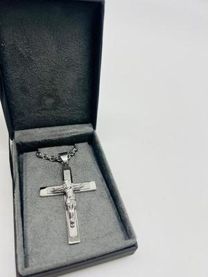 CHISEL & Cross Pendant