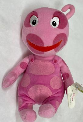 Lot of (3) TY Beanie Nickelodeon Backyardigans plush toys - Tyrone the Moose, Unique, Pablo