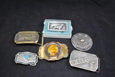 Lot of Vintage Belt Buckles