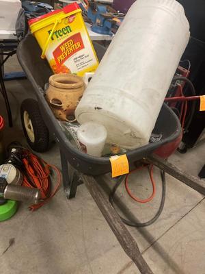 Z75- wheelbarrow plus contents
