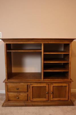 Wood Television Stand (See Description)