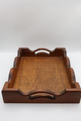 Vintage Wooden Tray w/ Handles