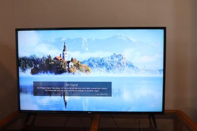 43" LG Flatscreen, 2021