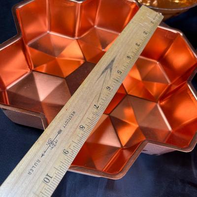 Copper Jello molds