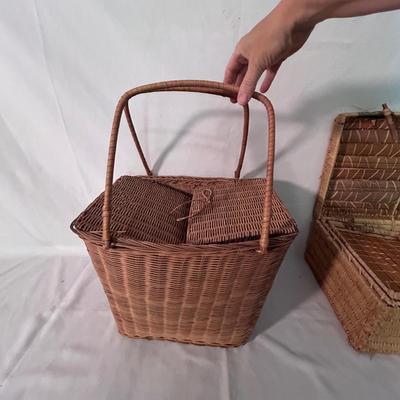 Picnic Basket Collection Incl. Longaberger and Basketville (D-BB)