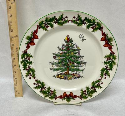 Sped Christmas tree platter