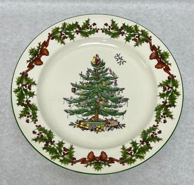 Sped Christmas tree platter