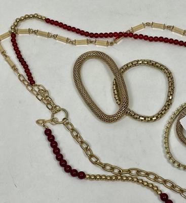 Jewelry lights space – space necklace, bracelets, and earrings