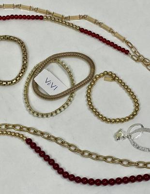 Jewelry lights space – space necklace, bracelets, and earrings