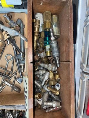 S169-Flat of garage items