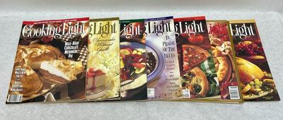 Cooking Light Vintage Magazine Lot 1991.- 92