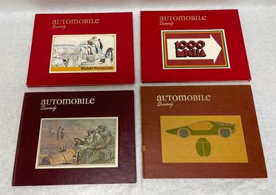 1969 Automobile Quarterly Volume 7, Books: 1-4 PLUS Bonus Poster!