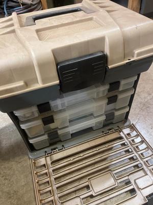 S199-Horse tack and tackle box