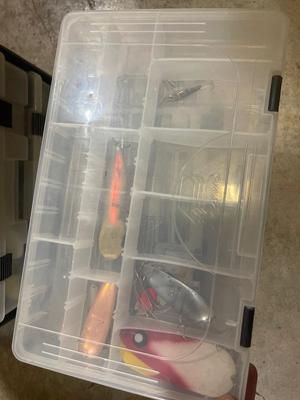S199-Horse tack and tackle box