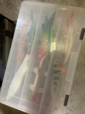 S199-Horse tack and tackle box