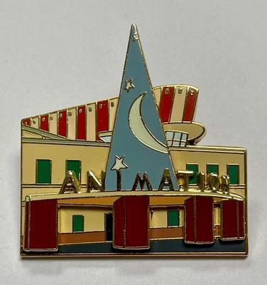 Disney Employee Center DEC Pin Trading Animation Building LE 300