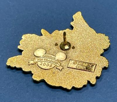 Disney Splash Mountain Attraction with Brer Rabbit on Flume 2008 Trading Pin