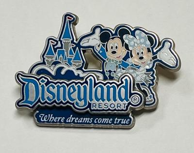 2016 Disneyland Resort "Where Dreams Come True" Mickey Minnie Pin Disney trading #49253