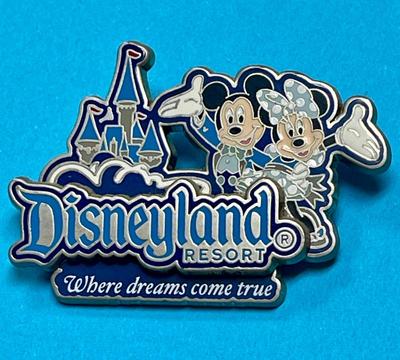 2016 Disneyland Resort "Where Dreams Come True" Mickey Minnie Pin Disney trading #49253