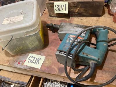S218-Nails and Rotary hammer