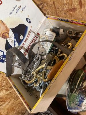 S219-glassware, children’s toy and extras