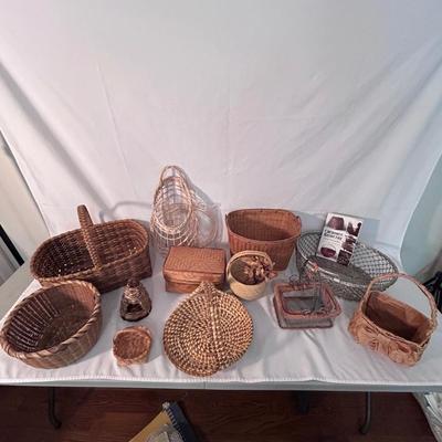 Decorative Baskets Including Sweetgrass (D-BB)