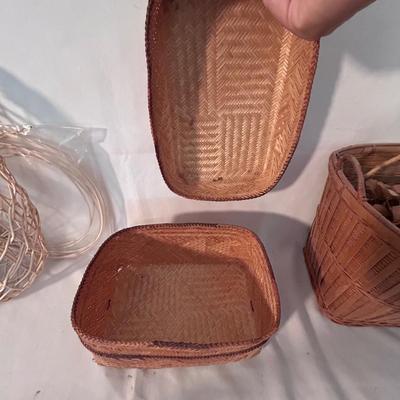Decorative Baskets Including Sweetgrass (D-BB)